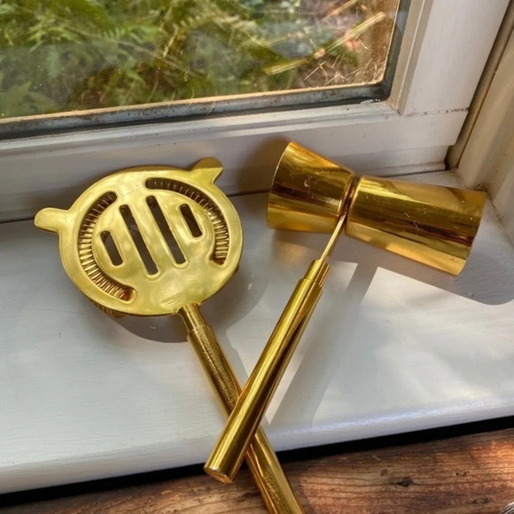 Anthropologie Gold Bar Tools - Picture 1 of 2